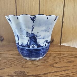 Delft Blauw Planter Vase